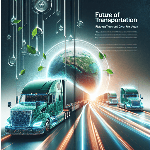 Masa Depan Transportasi: Platooning Truk dan Penggunaan Bahan Bakar Hijau