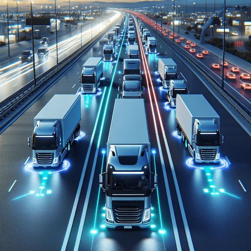 Mengoptimalkan Efisiensi Pengiriman dengan Platooning Truk: Solusi Masa Depan Logistik