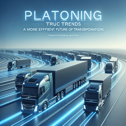 Tren Platooning Truk: Masa Depan Transportasi yang Lebih Efisien